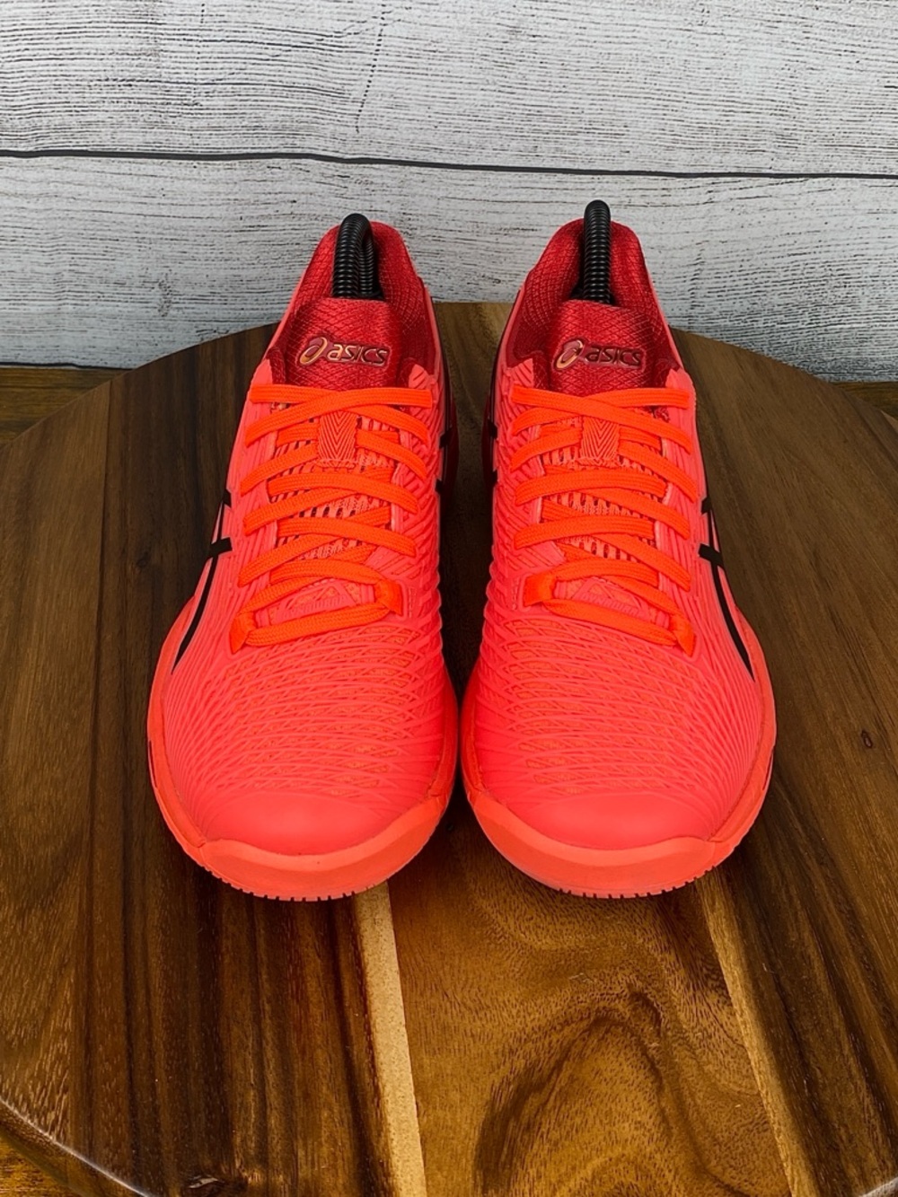 ASICS Solution Speed FF 2 Tokyo Sunrise Red Tennis Court Shoes 1042A181 Size 8 - Picture 8 of 12